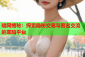 暗网揭秘：探索隐秘交易与匿名交流的黑暗平台