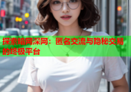 探索暗网深网：匿名交流与隐秘交易的终极平台