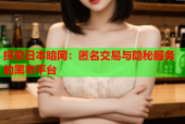 探索日本暗网：匿名交易与隐秘服务的黑市平台