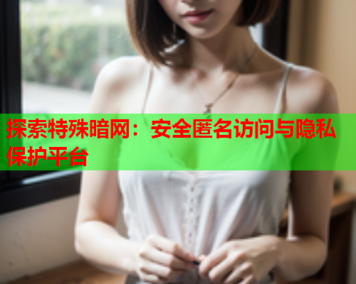 探索特殊暗网：安全匿名访问与隐私保护平台  第1张