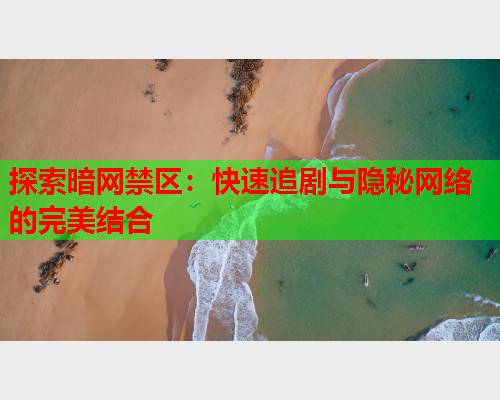 探索暗网禁区：快速追剧与隐秘网络的完美结合  第1张